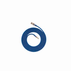 Patch Cord U/FTP Cat6A LSZH azul de 3 metros EMKITS para redes 10 Gigabit y cableado estructurado