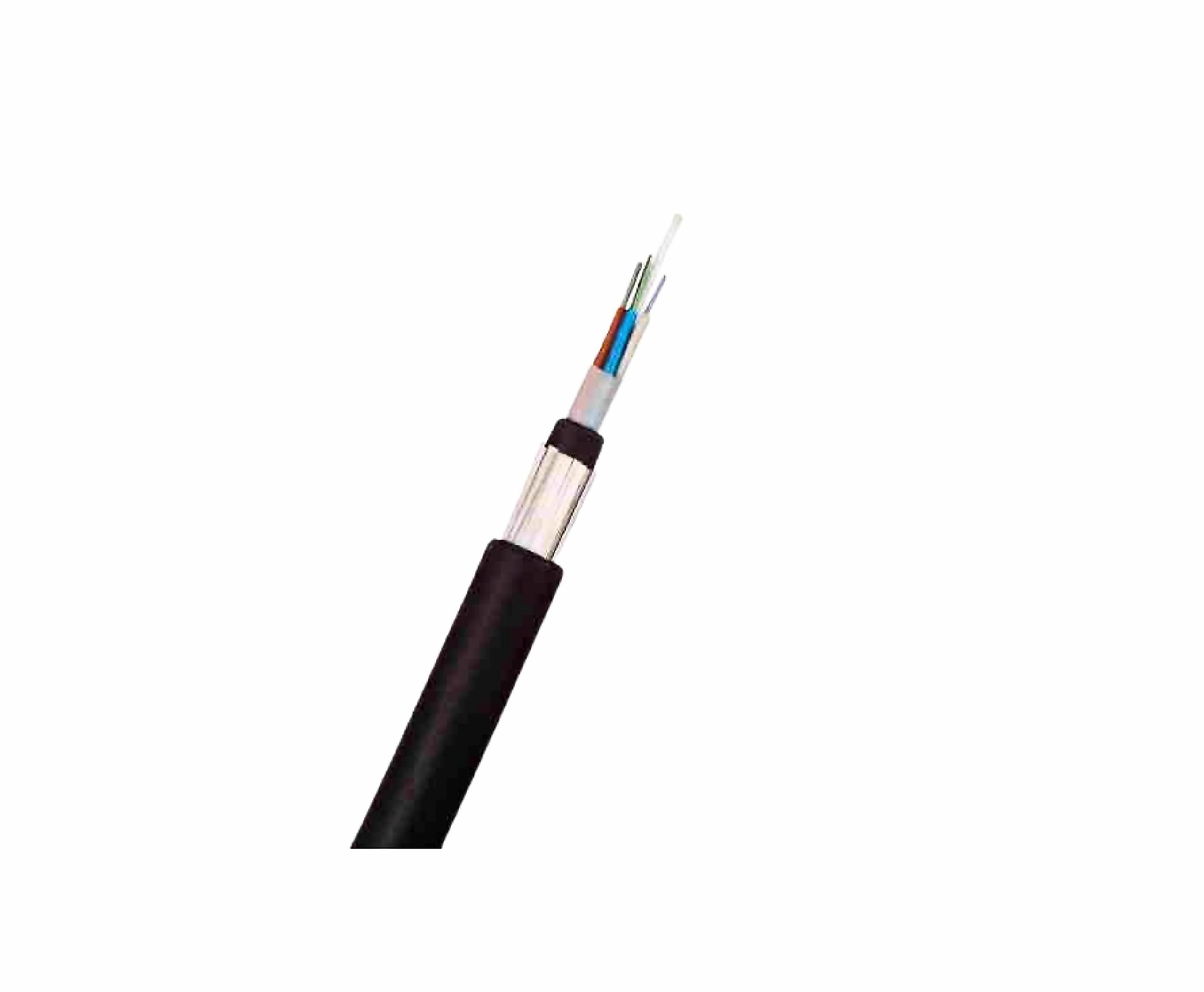 Cable de fibra óptica OM4 de 6 hilos para instalaciones interiores y exteriores EMKITS para centros de datos y telecomunicaciones