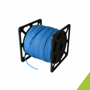 Bobina de cable U/FTP Cat6A LSZH azul de 305 metros EMKITS para cableado estructurado y redes 10 Gigabit